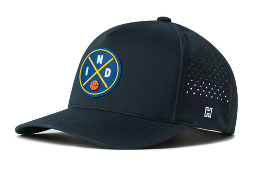Indianapolis Basketball Performance 5-Panel Hat  |  IND X Flexfit® Snapback