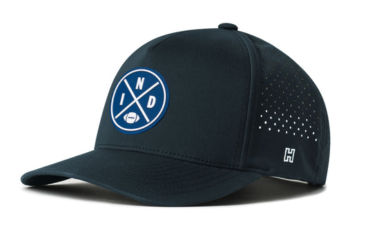 Indianapolis Football Performance 5-Panel Hat  |  IND X  Flexfit® Snapback
