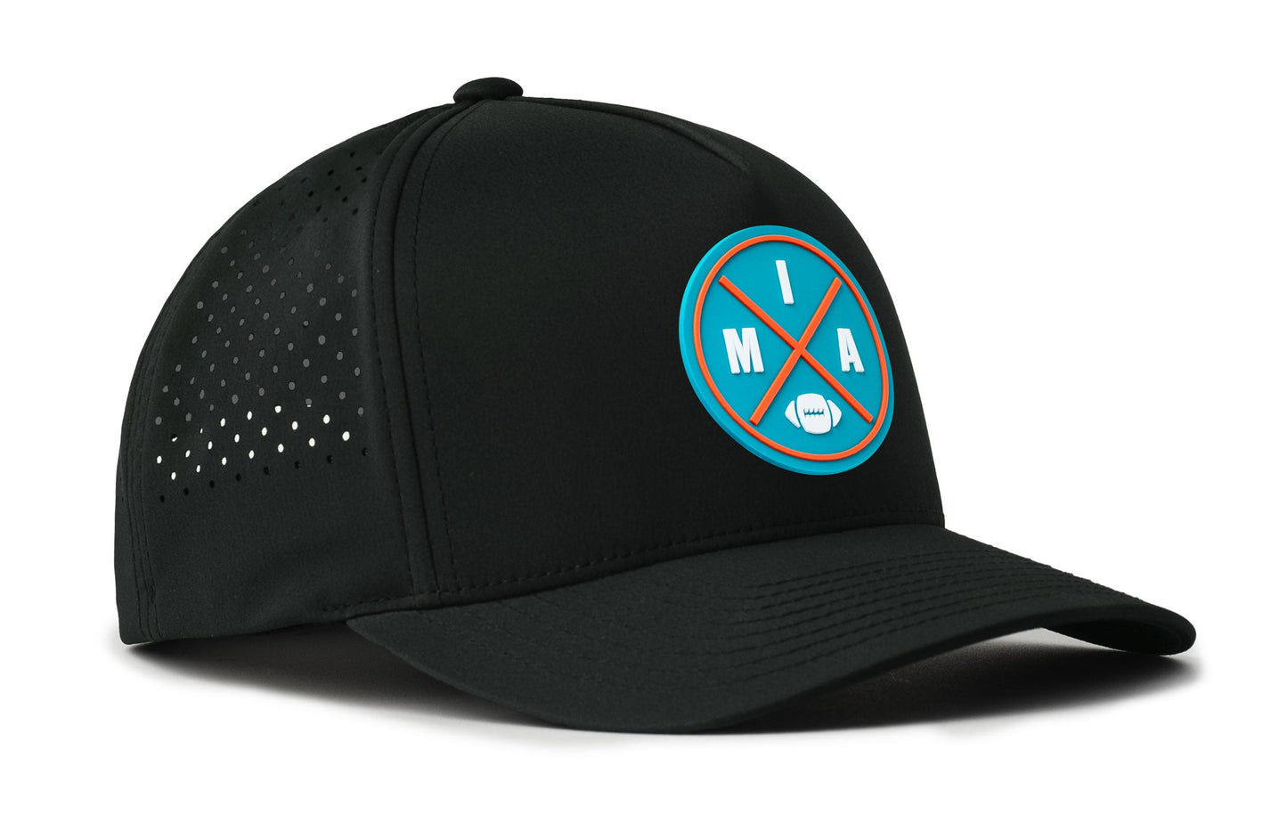 Miami Football Performance 5-Panel Hat  |  MIA X Flexfit® Snapback