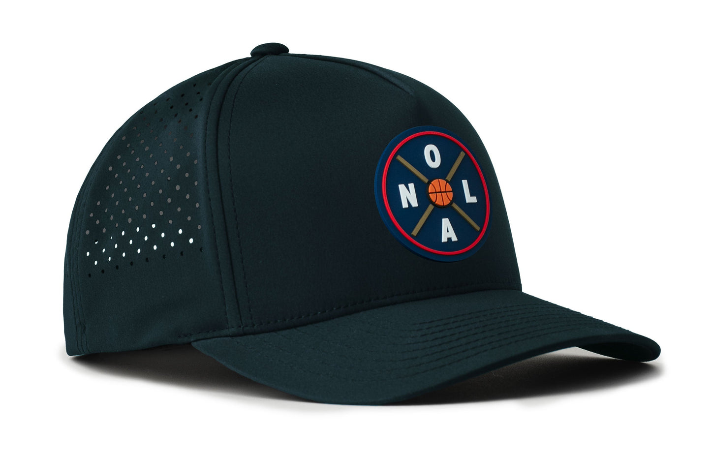 New Orleans Basketball Performance 5-Panel Hat  |  NOLA X Flexfit® Snapback