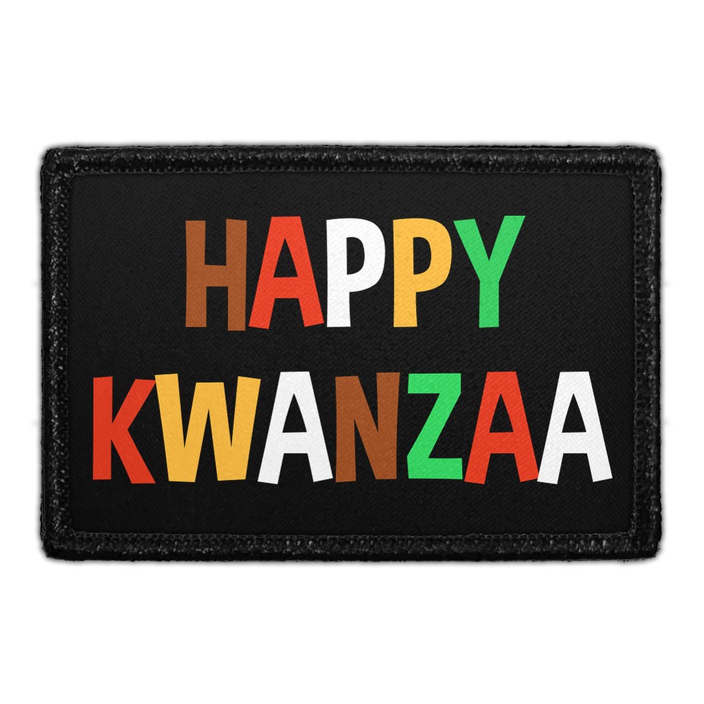 Happy Kwanzaa - Removable Patch