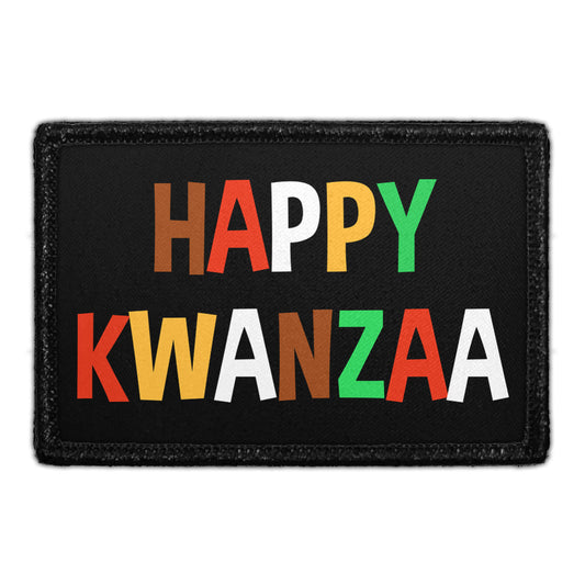 Happy Kwanzaa - Removable Patch