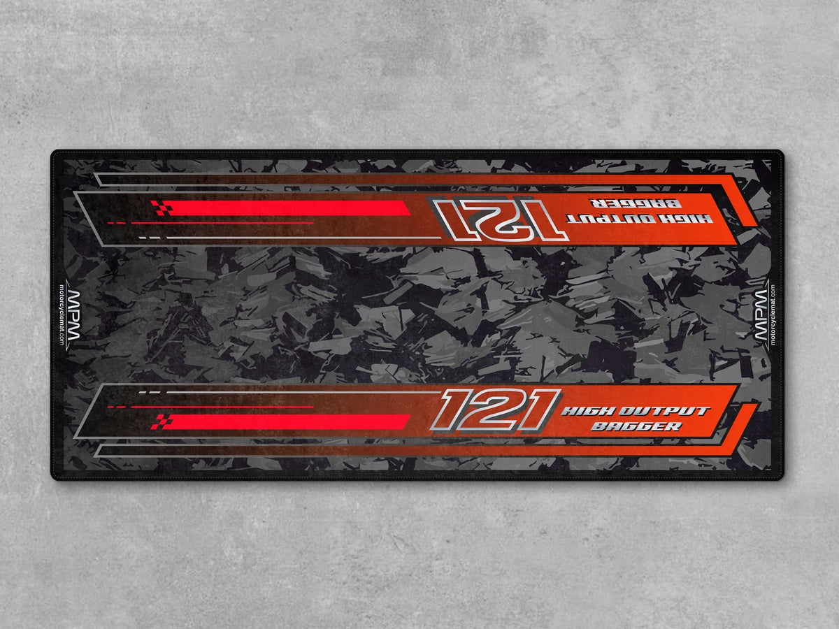 MPM Motorcycle Mat for Touring Motorcycle "High Output Bagger" - MM4287