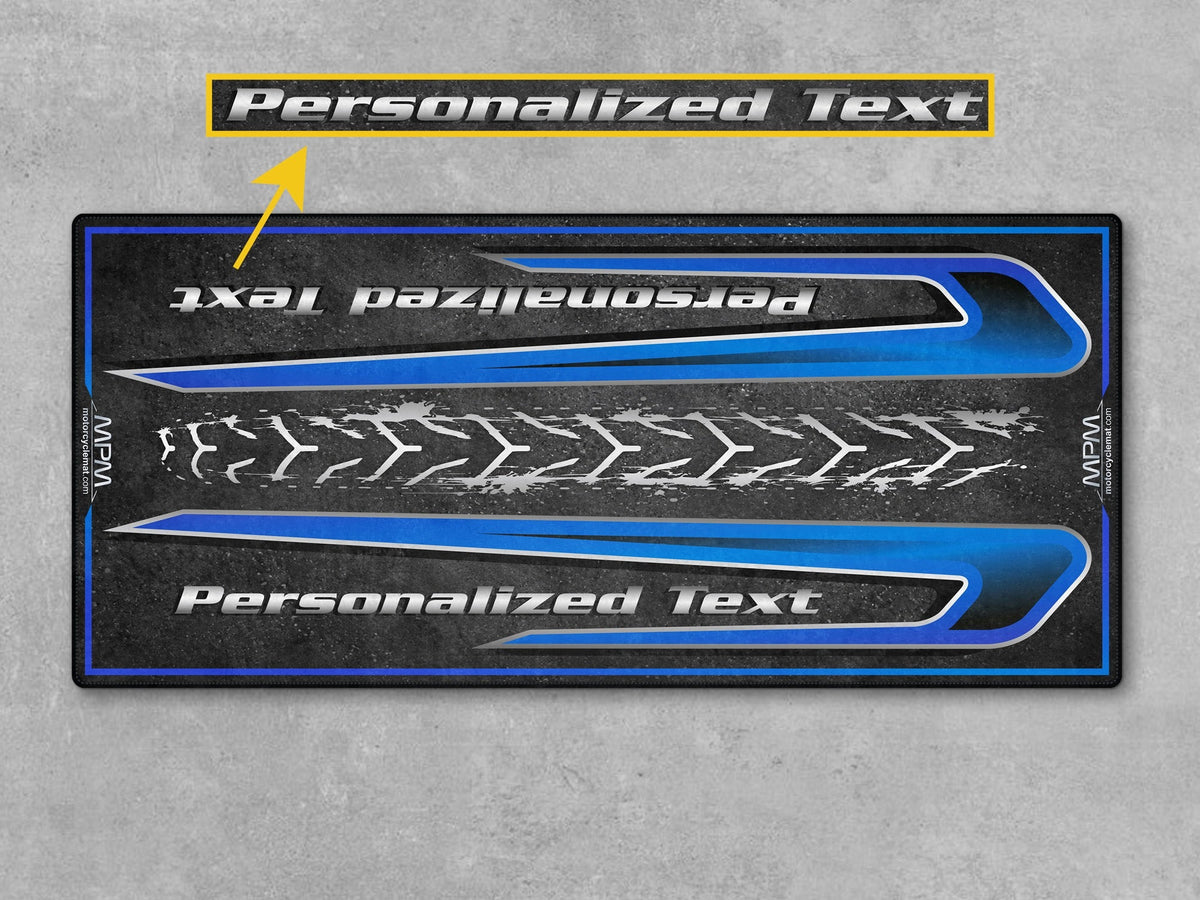 MPM Motorcycle Mat for Touring Motorcycle "Not Every Ride Needs a Reason" - MM4312