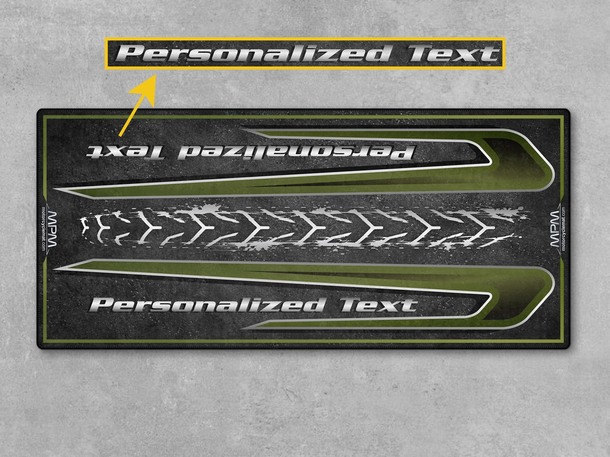MPM Motorcycle Mat for Touring Motorcycle "Not Every Ride Needs a Reason" - MM4312