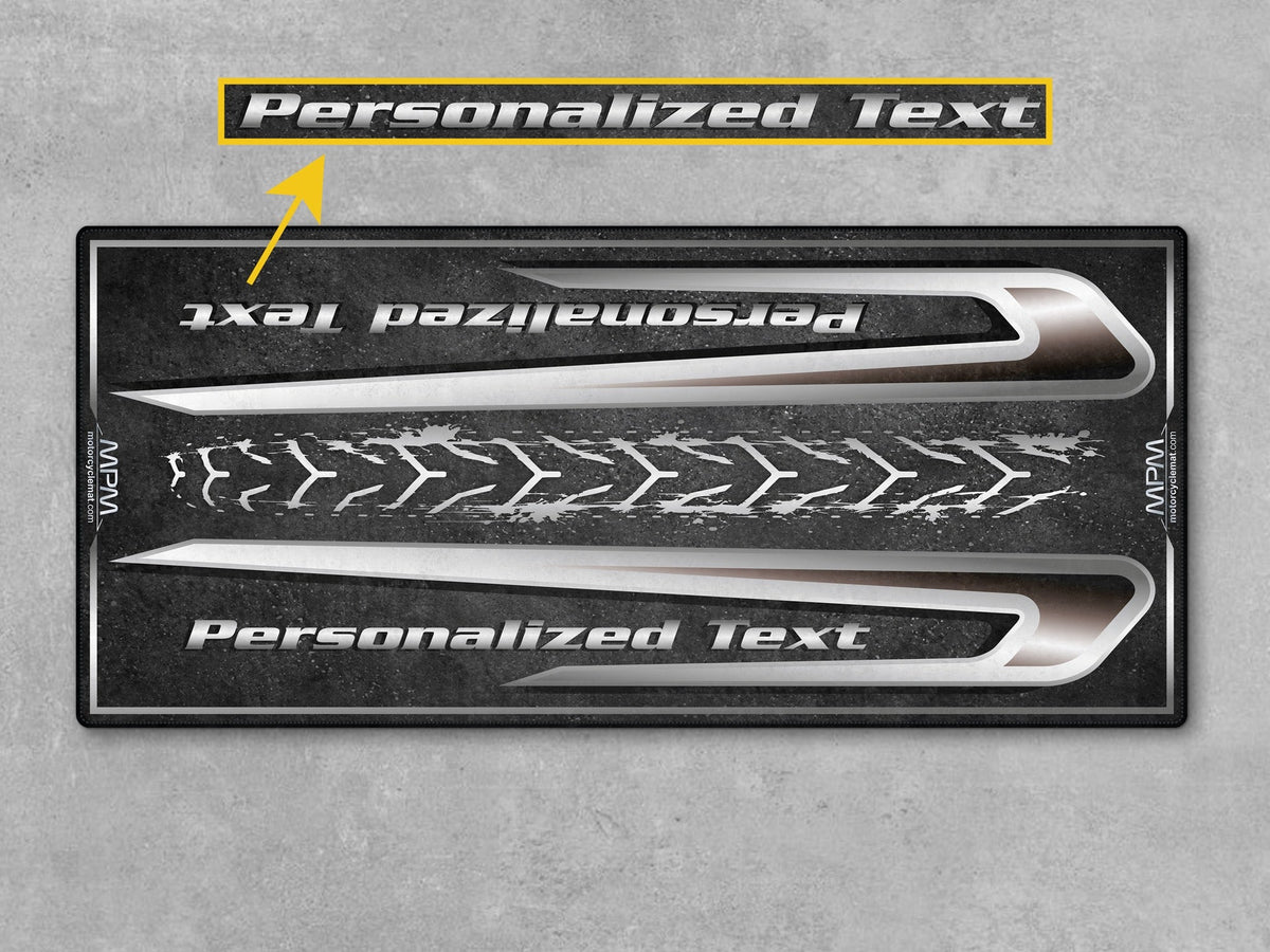 MPM Motorcycle Mat for Touring Motorcycle "Not Every Ride Needs a Reason" - MM4312
