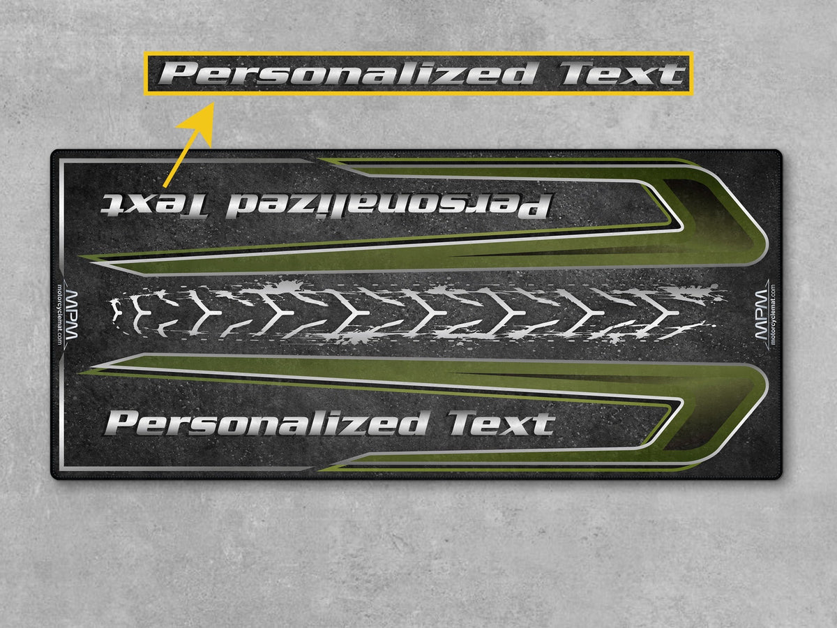 MPM Motorcycle Mat for Touring Motorcycle "Find Your Freedom on the Street" - MM4313