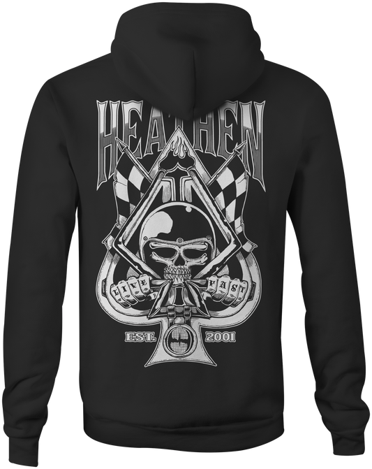 Men's Spade Zip Up Hoody