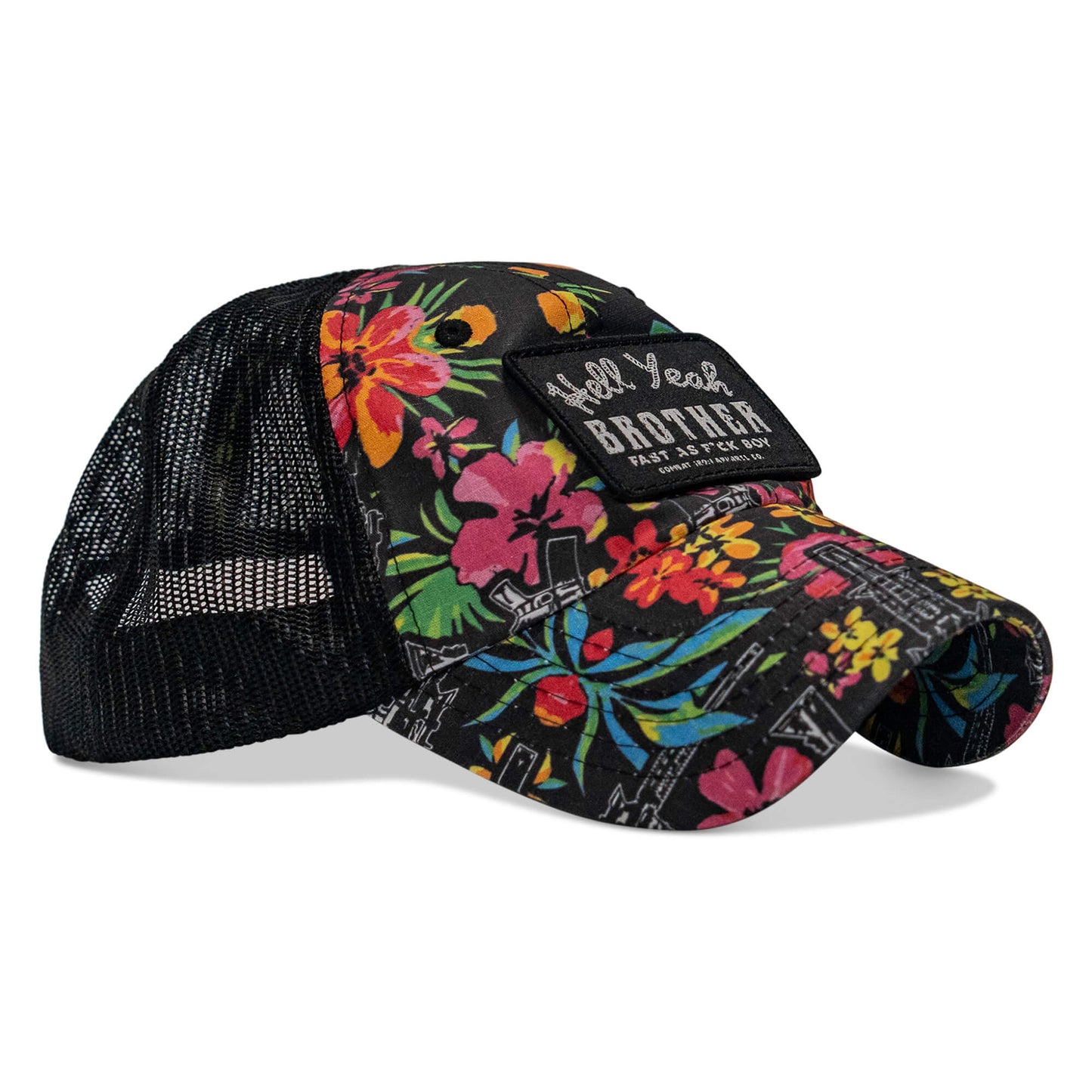 Hell Yeah Brother Patch Tactical Ripstop Mesh Snapback Hat