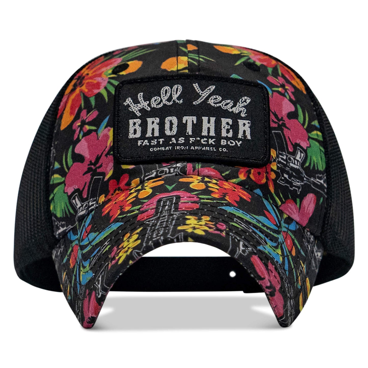 Hell Yeah Brother Patch Tactical Ripstop Mesh Snapback Hat