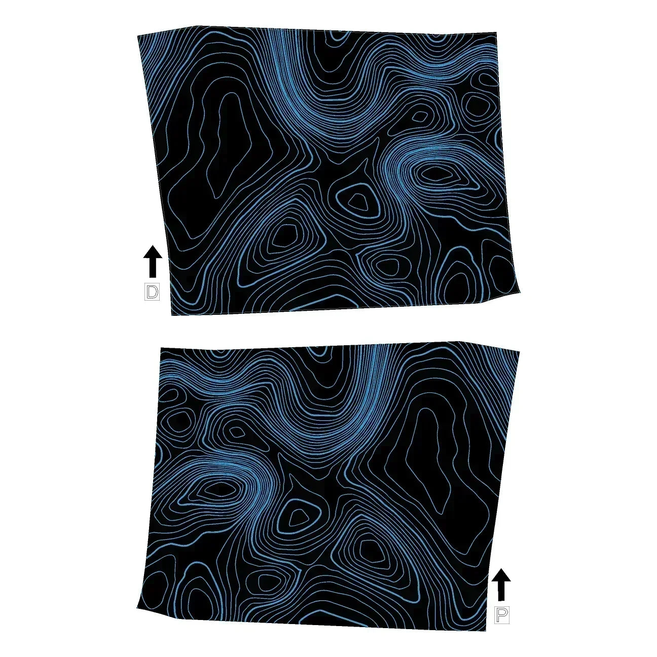 Topographic Seatbelt Panel Protection - 2024+ Land Cruiser / GX550