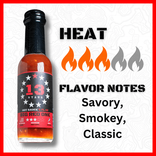 Big Red One - Savory & Classic Medium Hot Sauce