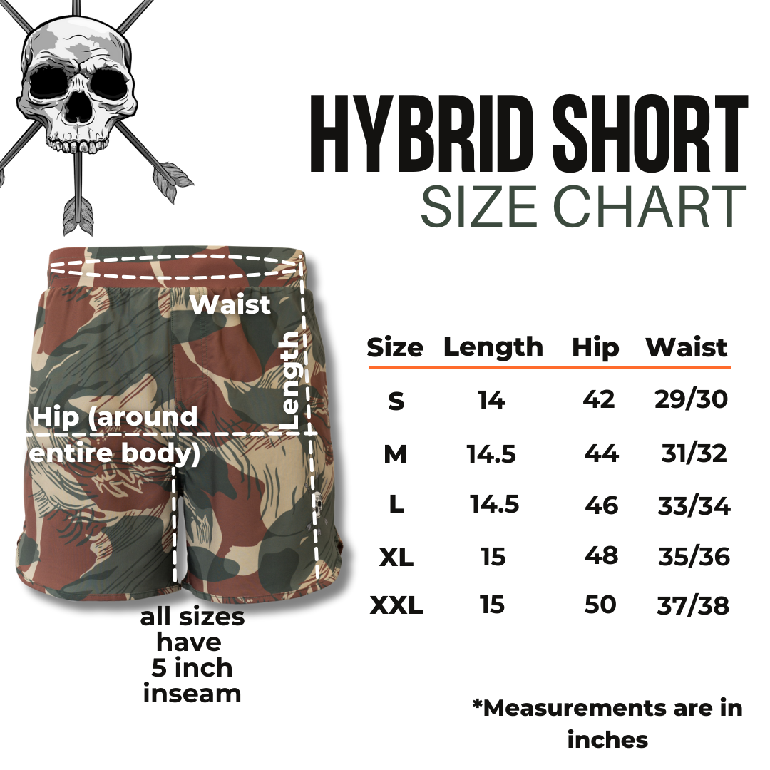 MEN'S | HYBRID SHORT : RHODESIAN CAMO