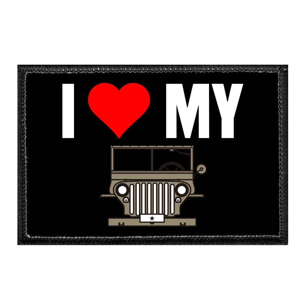 I Love My Off Road Vehicle - Removable Patch