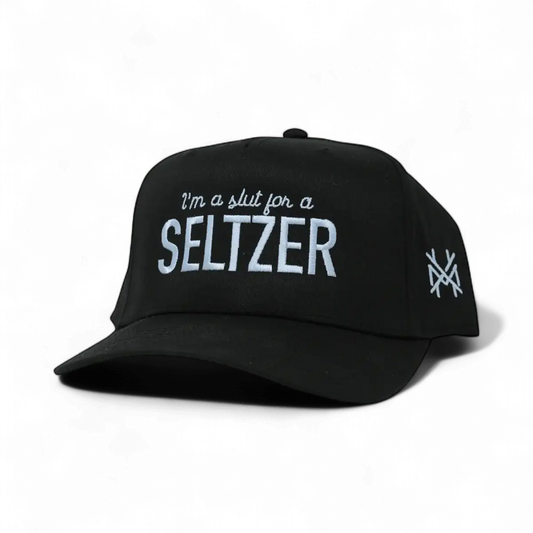 I'm a Slut for a Seltzer Snapback Hat