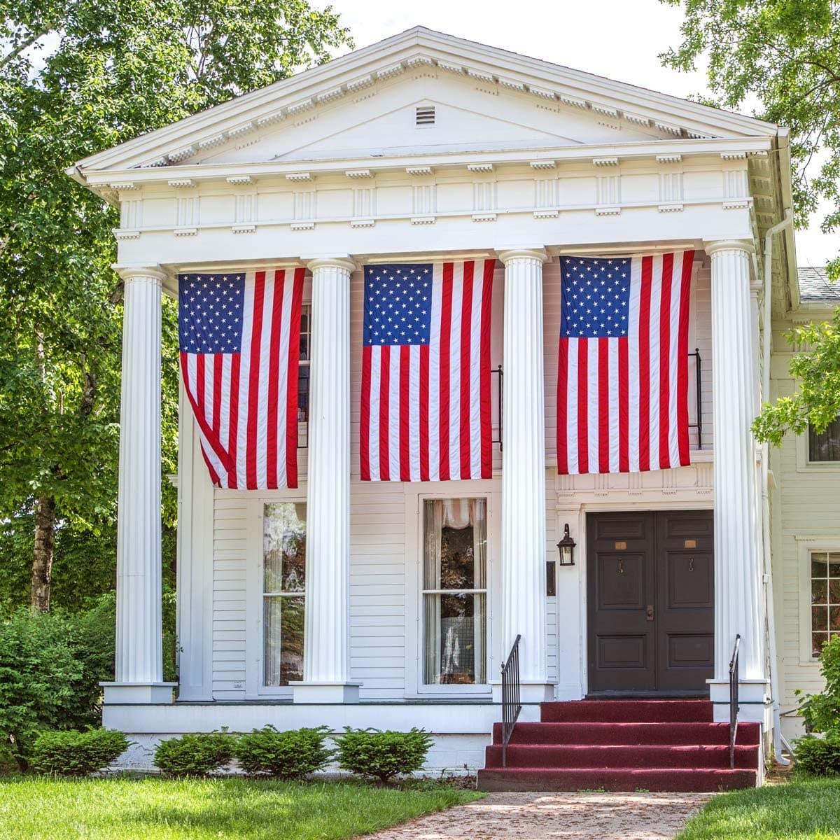 Nylon American Flag — Fade-Resistant Made in USA