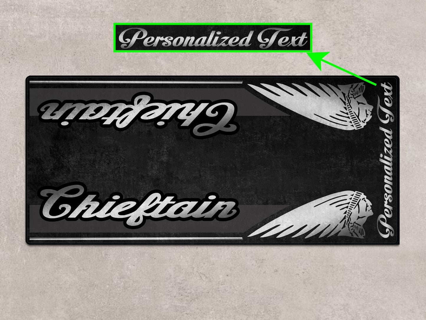 MPM Motorcycle Mat for Indian Chieftain - MM7327