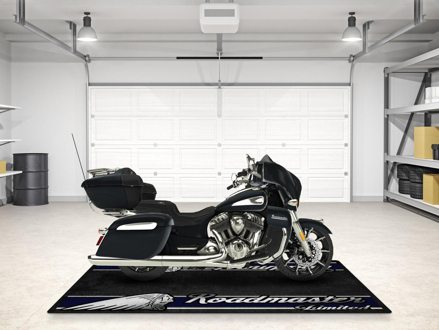 MPM Motorcycle Mat for Indian Roadmaster Limited - MM7336
