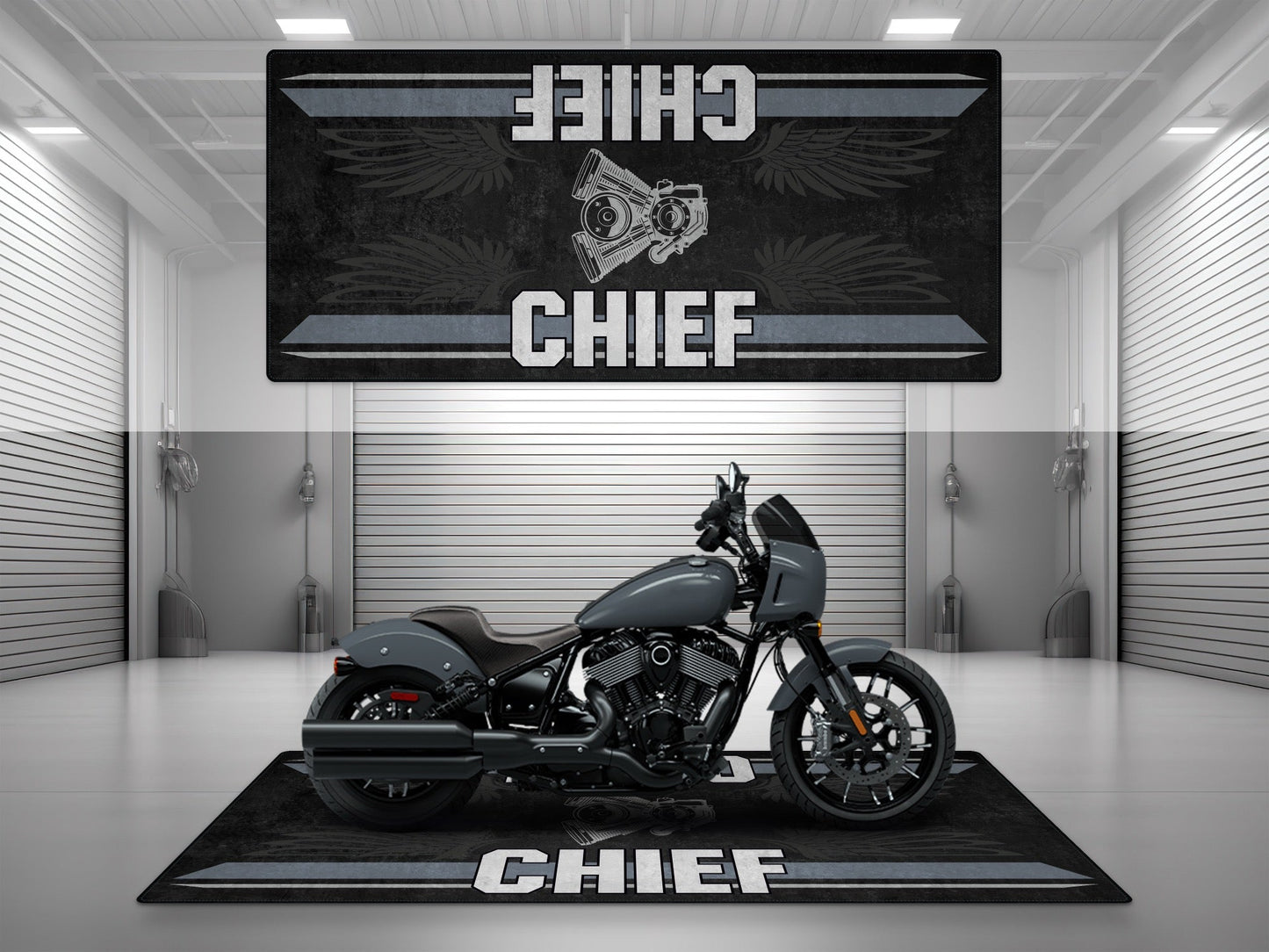 MPM Motorcycle Mat for Indian Sport Chief - MM7325