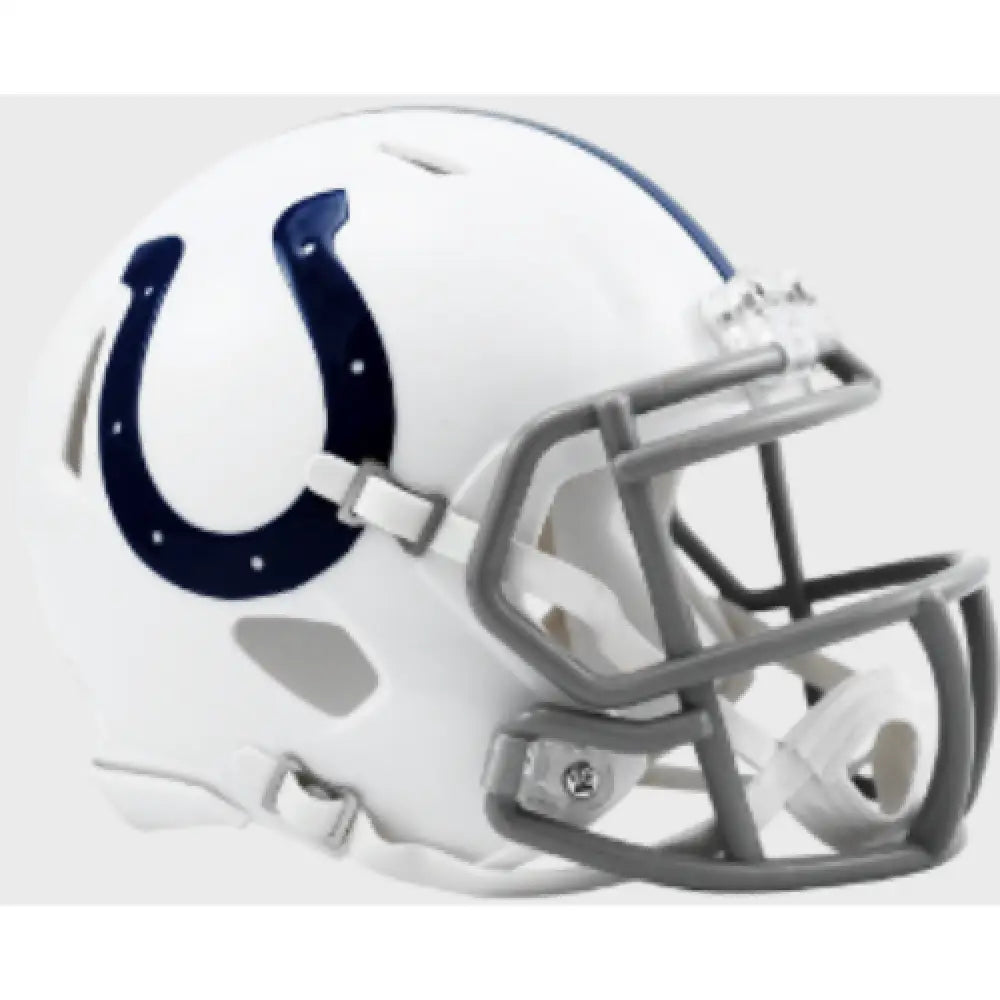 Indianapolis Colts 2004 to 2019 Riddell Mini Speed Throwback Helmet NFL