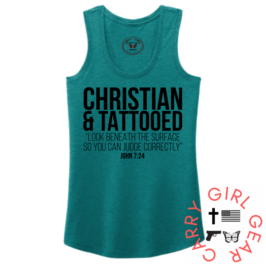 INK & FAITH TANK TOP