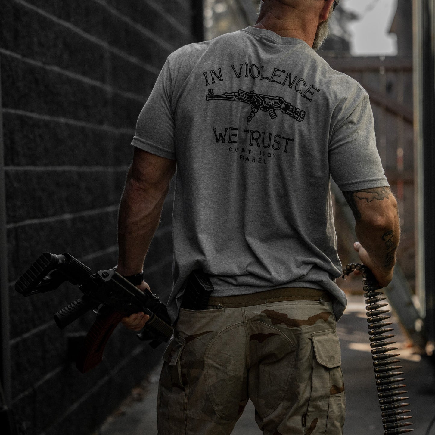 In Violence We Trust Men's T-Shirt