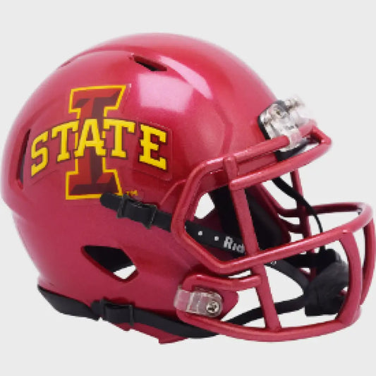 Iowa State Cyclones NCAA Mini Speed Football Helmet Red - NCAA