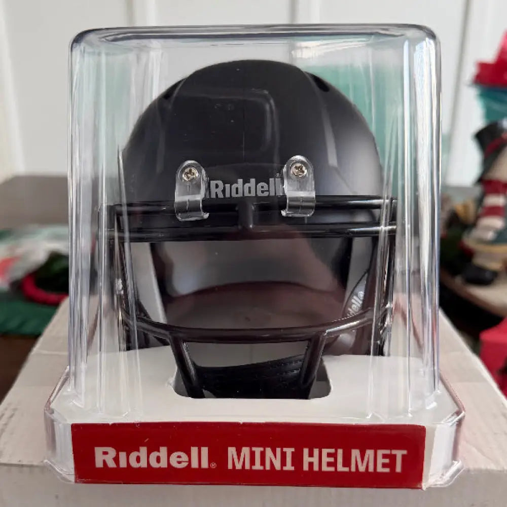 Iowa State Cyclones NCAA Mini Speed Football Helmet Satin Black - NCAA