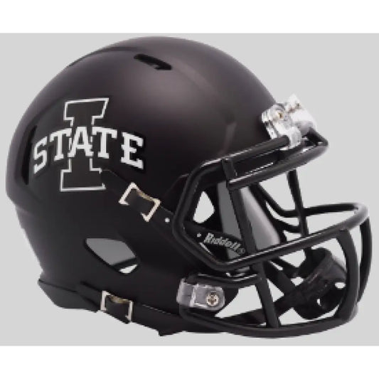 Iowa State Cyclones NCAA Mini Speed Football Helmet Satin Black - NCAA