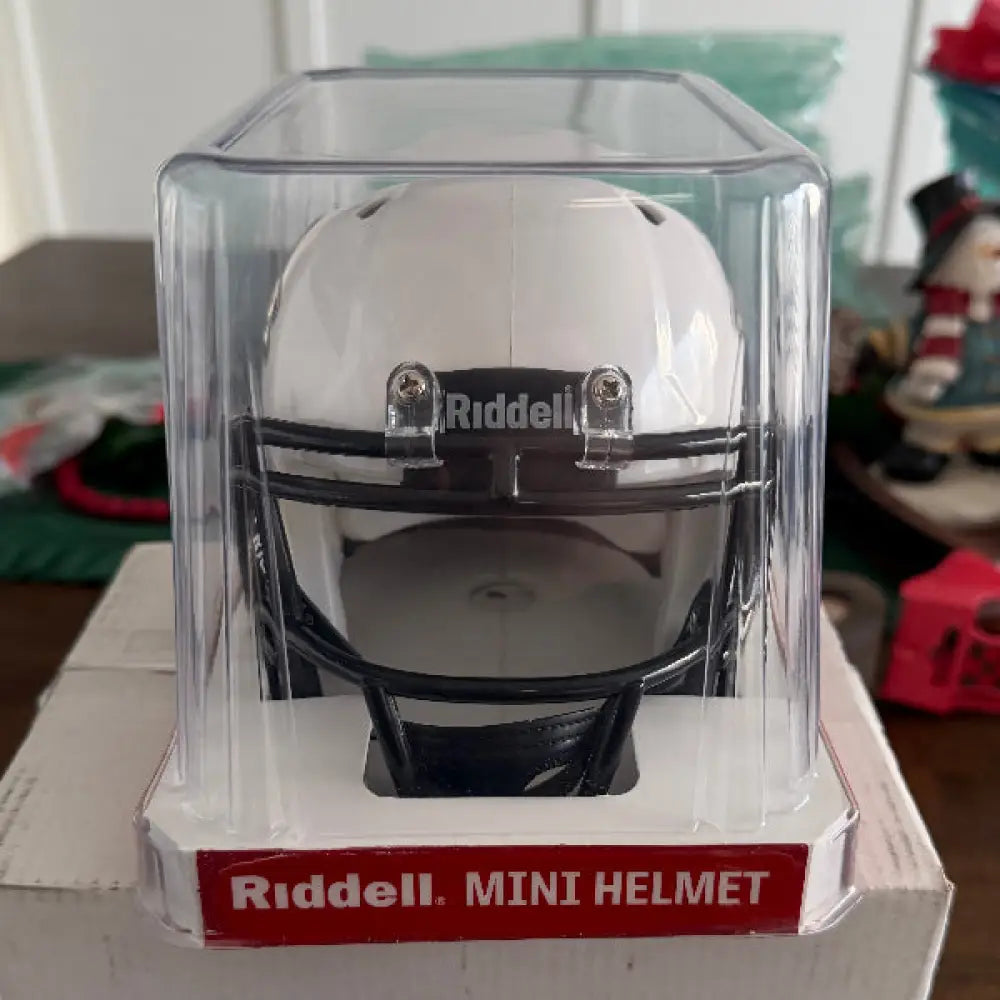 Iowa State Cyclones NCAA Mini Speed Football Helmet White- NCAA