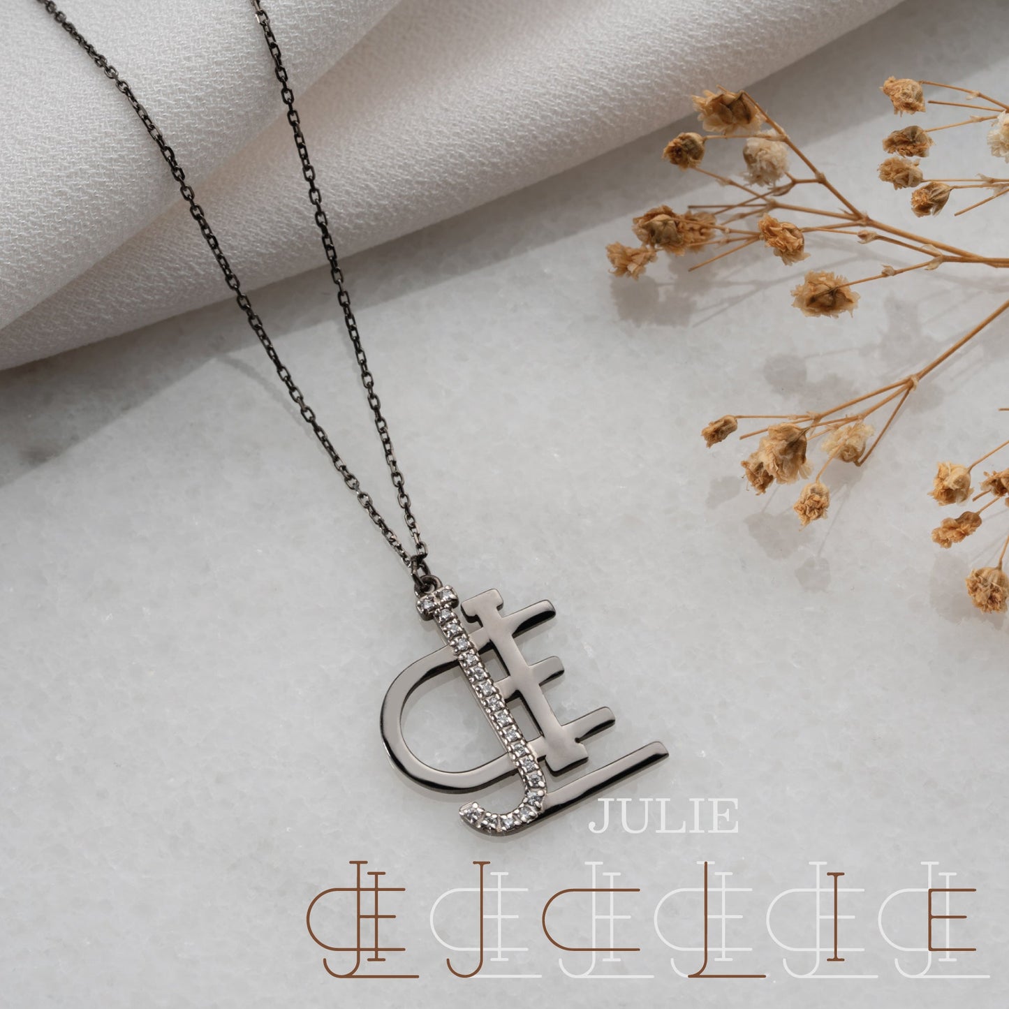 Sparkle Name Necklace – Diamond Initial Custom Jewelry for Trendsetters