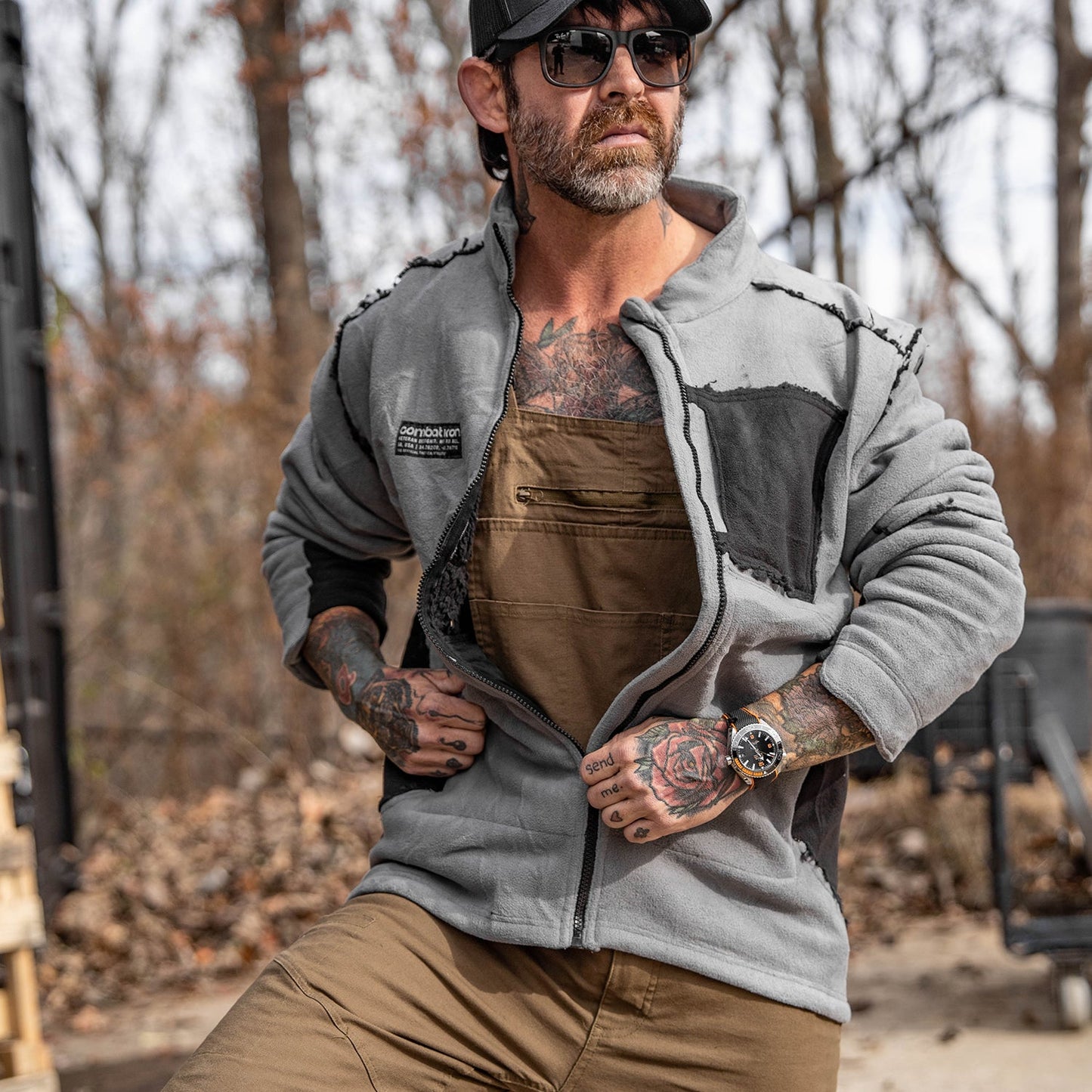 Plush Men's Winter Jacket