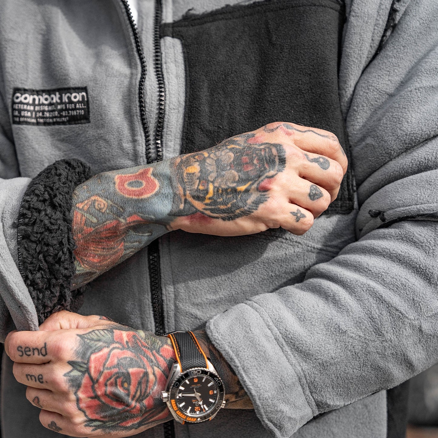 Plush Men's Winter Jacket