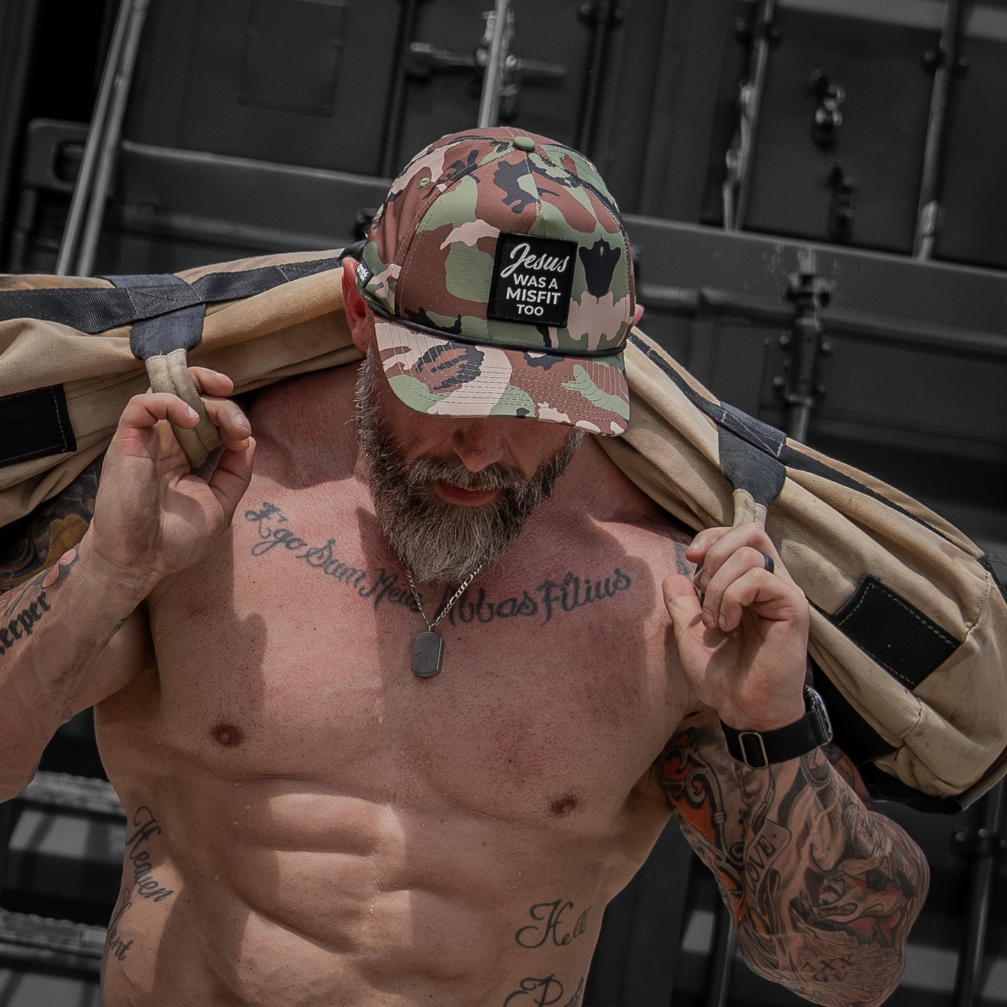 Jesus Was A Misfit Too Patch Weekender Snapback