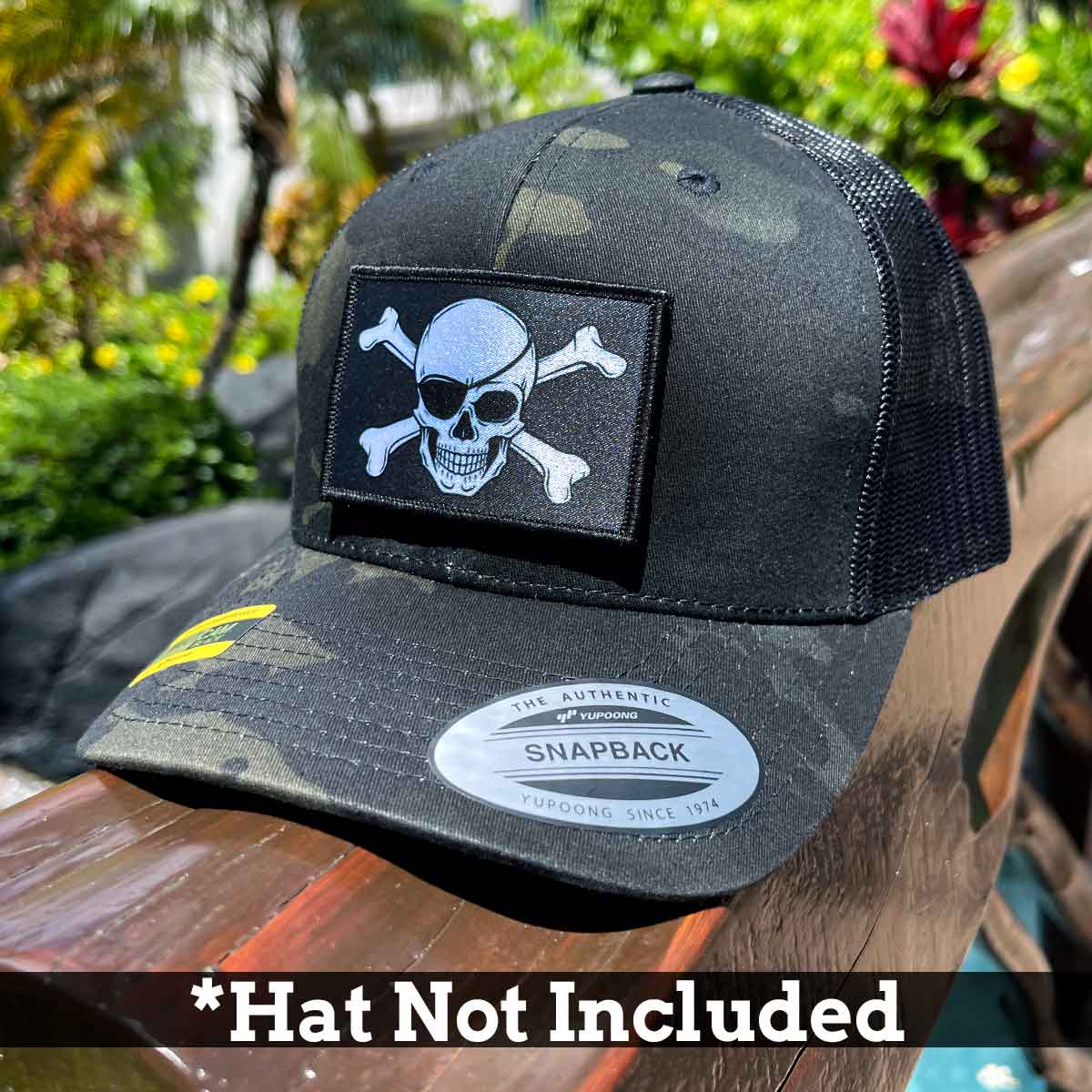 Jolly Roger - Eye Patch - Removable Patch