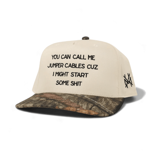 Jumper Cables Snapback Hat