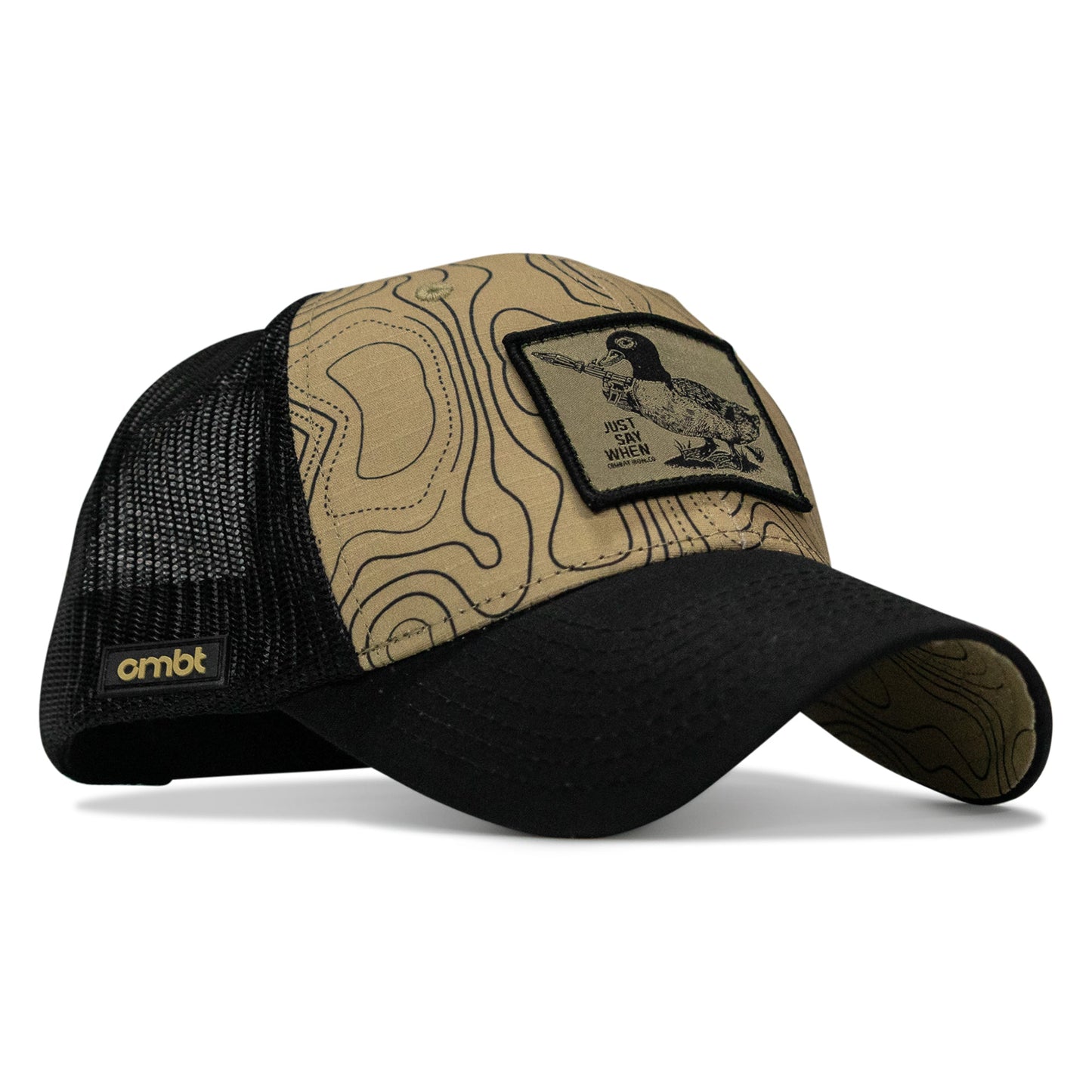 Just Say When Patch Original Ripstop Snapback Hat