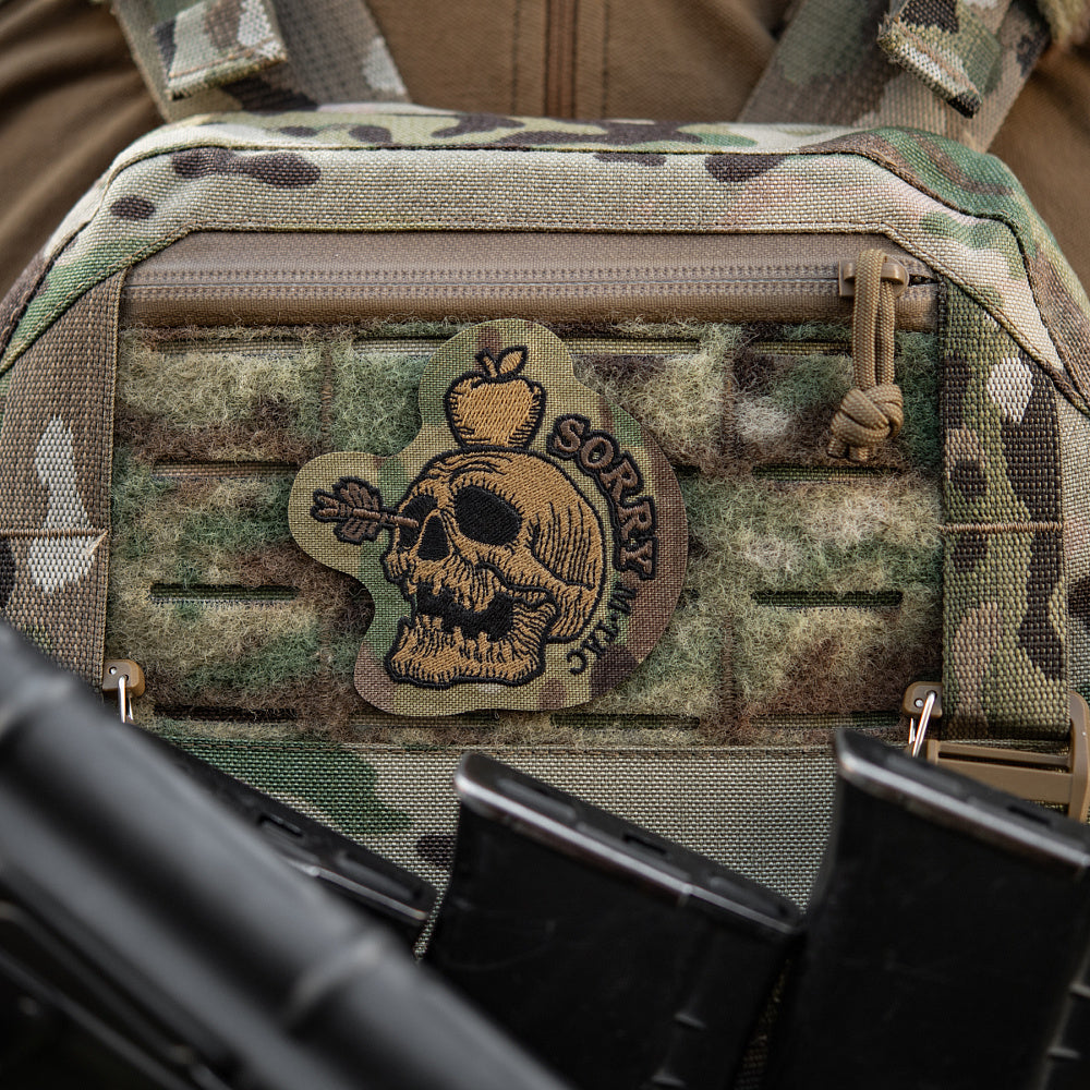 M-Tac “SORRY” Embroidered Morale Patch