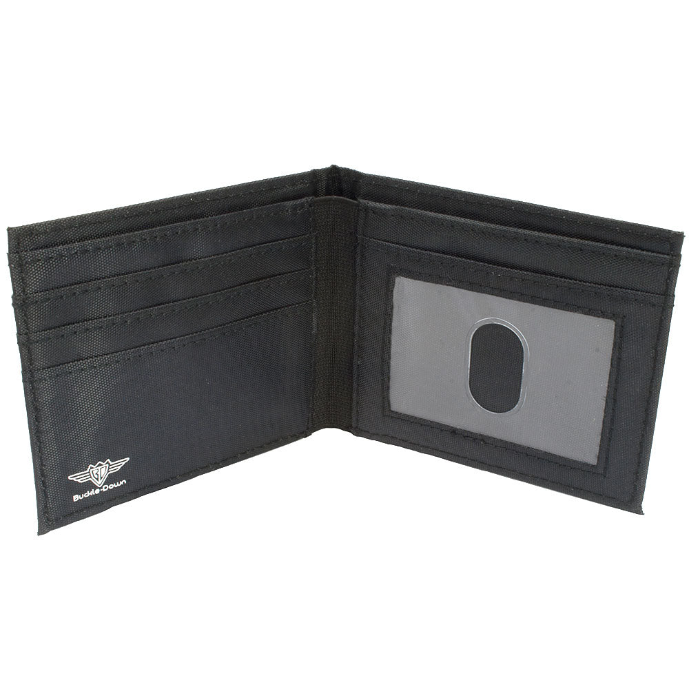 Canvas Bi-Fold Wallet - American Flag Distressed