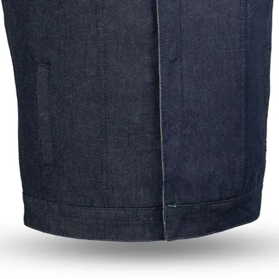 Kershaw Men's Motorcycle Denim Vest