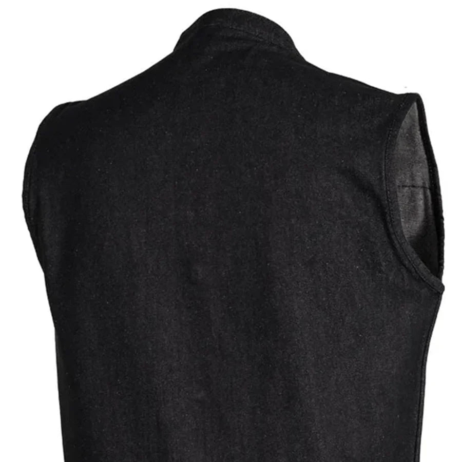 Kershaw Men's Motorcycle Denim Vest