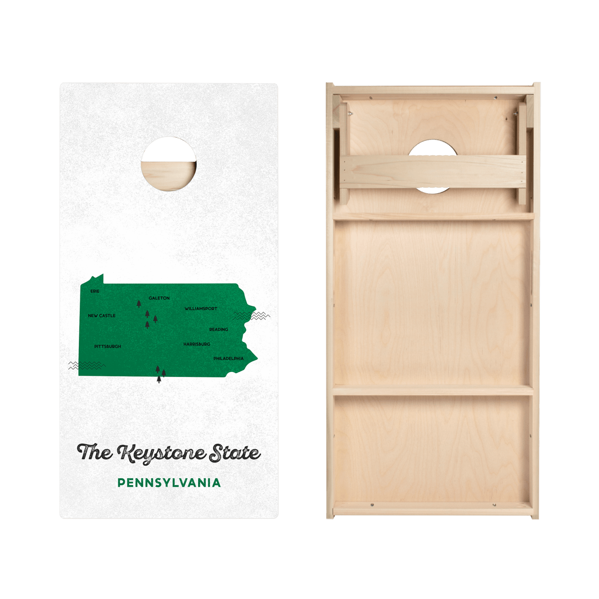 Keystone State Star Cornhole Boards