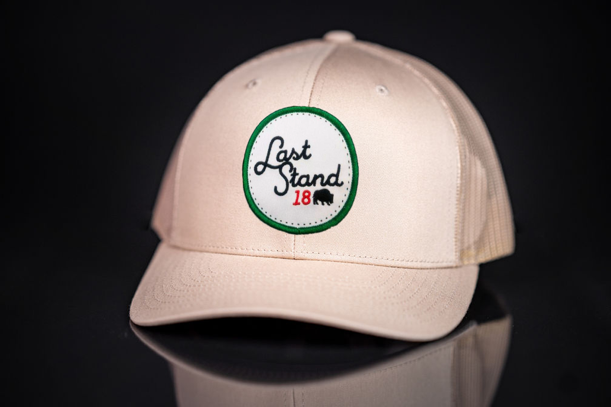 Last Stand Golf / Last Stand 18 Circle / Curved Bill Mesh Snapback / 113