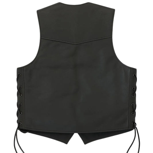 Legendary Men's Leather Club Motorcycle Vest
