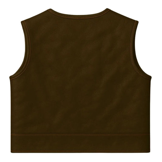 Legendary Lowlife Z Dark Chocolate Leather Vest