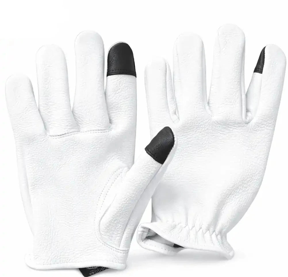 Cadbury White Touchscreen Gloves