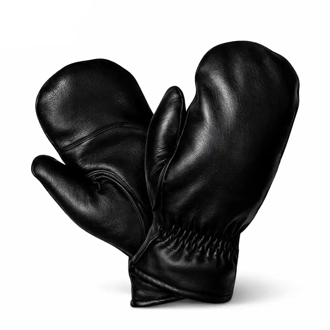 Legendary Deerskin Leather Insulated Mittens