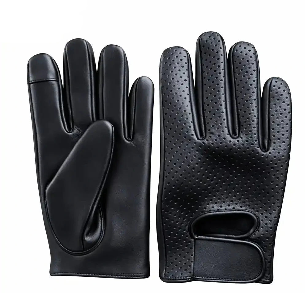 Ventilated Touchscreen Deerskin Gloves