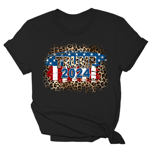 Trump 2024 Leopard Tee