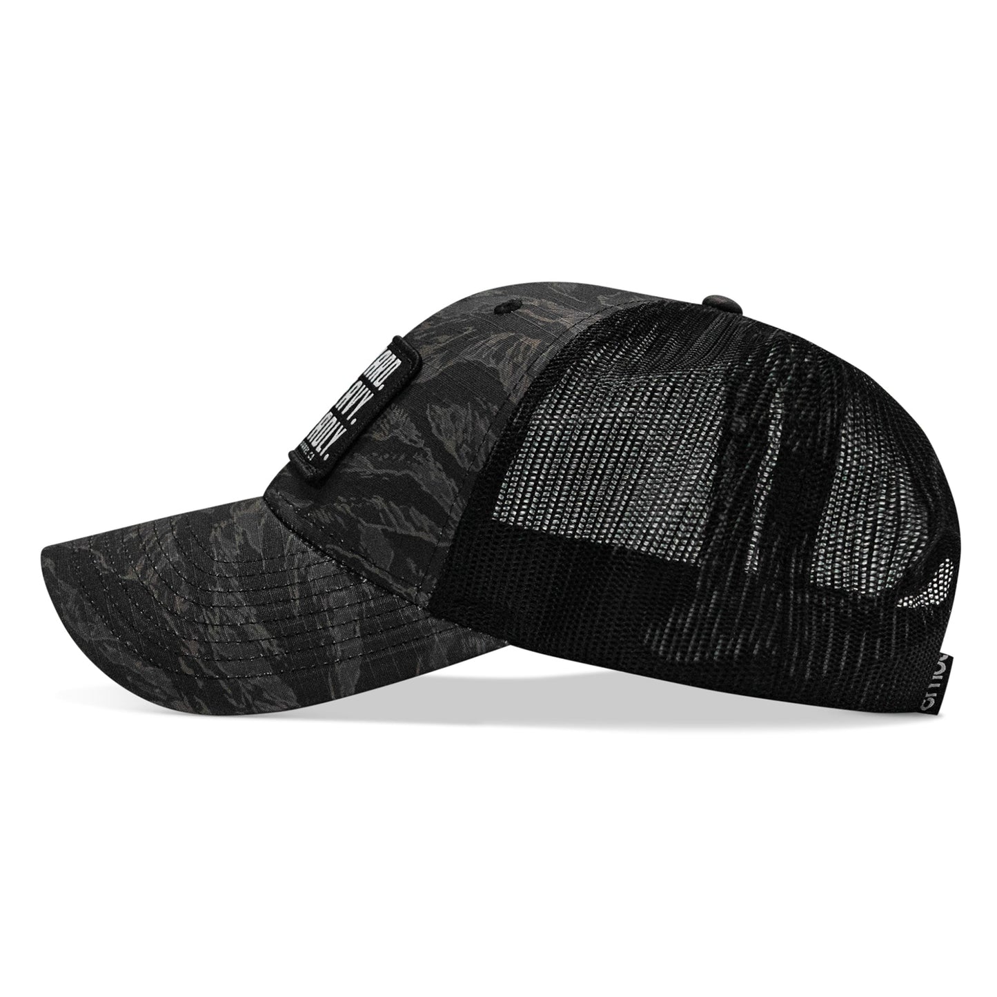 Pray Hard. Lift Heavy. Stay Deadly. Patch Original Ripstop Snapback Hat